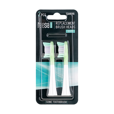 Κεφαλές οδοντόβουρτσας Teesa Sonic Elite TSA8082-W Soft Sonic