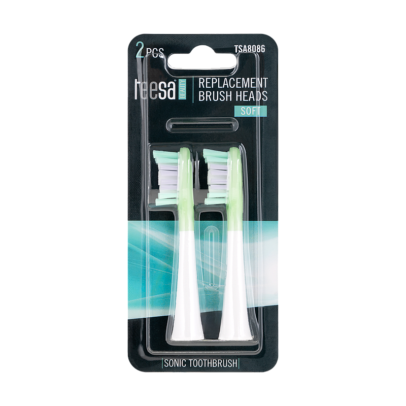 Κεφαλές οδοντόβουρτσας Teesa Sonic Elite TSA8082-W Soft Sonic