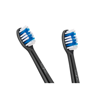 Σετ σκληρές οδοντόβουρτσες TEESA SONIC BLACK