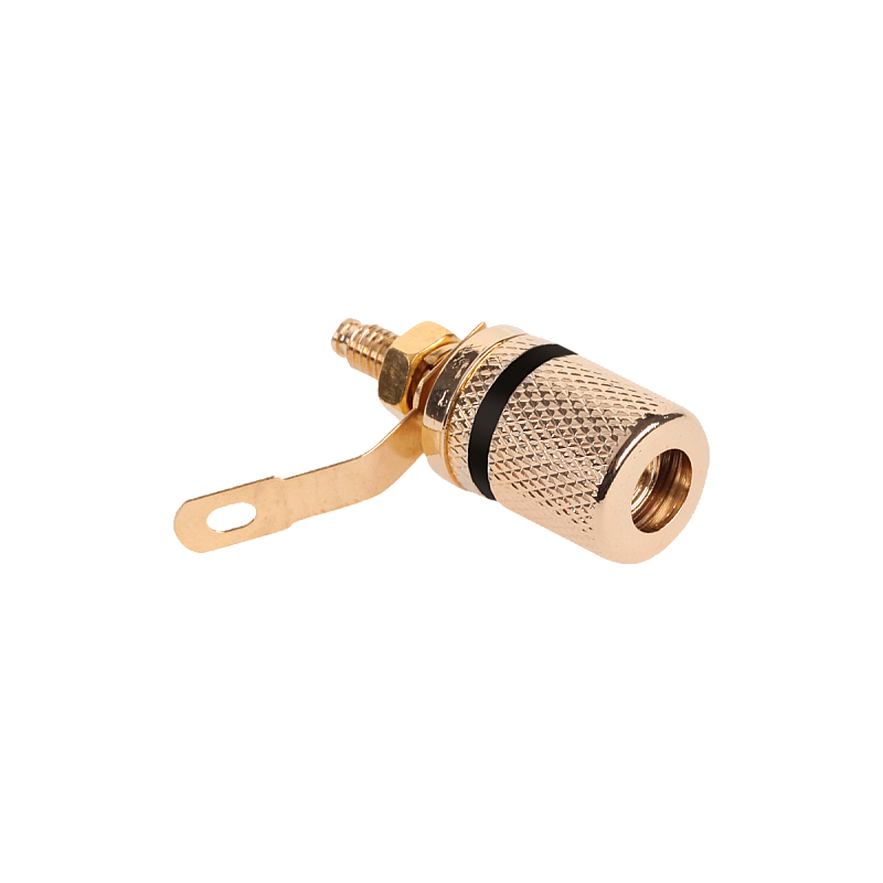 Υποδοχή τοποθέτησης μπανάνας, μαύρο, χρυσό μεταλλικό