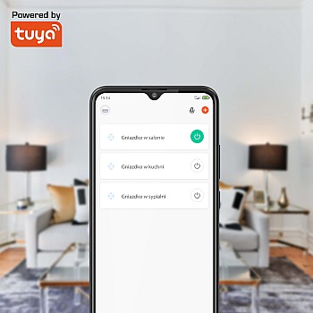 Διπλή υποδοχή WiFi Kruger&Matz Connect P5 Tuya