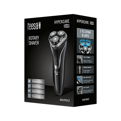 Περιστροφική ξυριστική μηχανή HYPERCARE T500