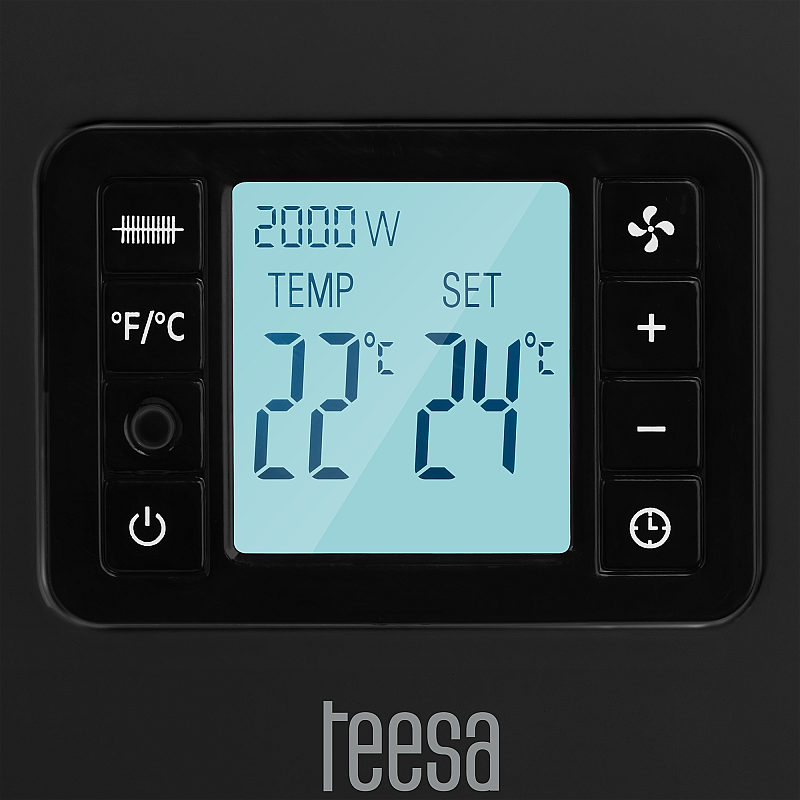 Teesa Θερμοπομπός Δαπέδου 2000W Teesa Θερμοπομπός Δαπέδου 2000W