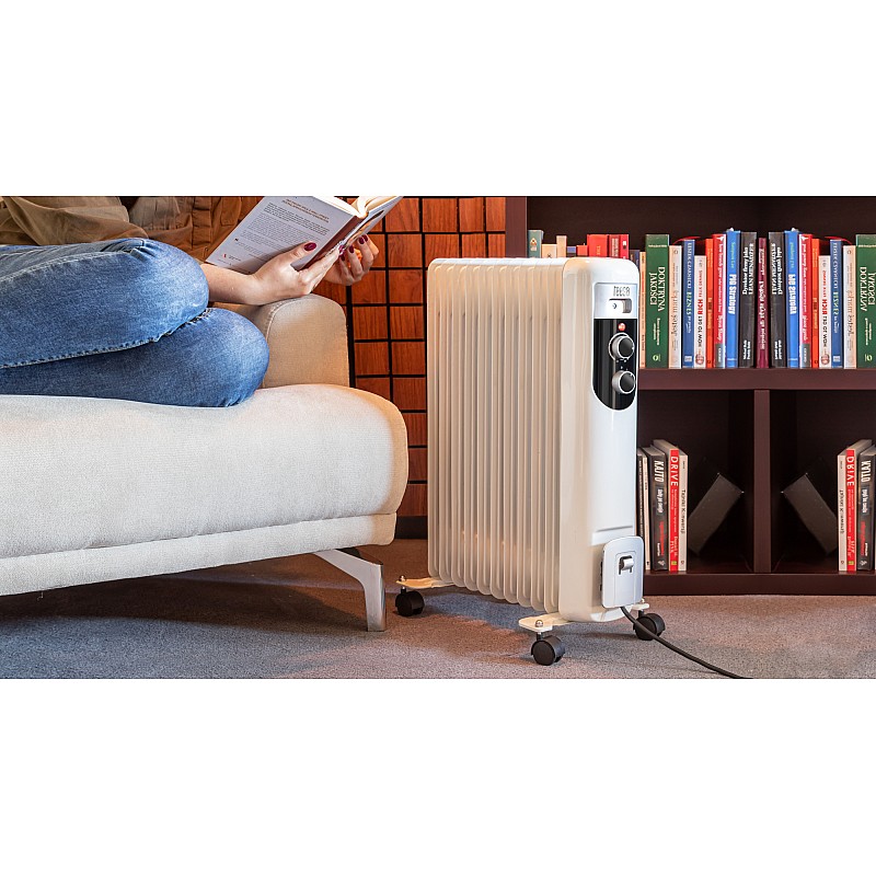 Καλοριφέρ λαδιού Teesa 2500W, 11 πτερύγια Καλοριφέρ λαδιού Teesa 2500W, 11 πτερύγια