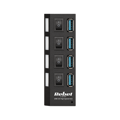 HUB USB 3.0 Rebel 4 θυρών HUB USB 3.0 Rebel 4 θυρών