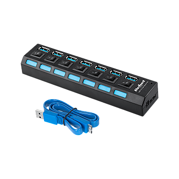 7 θύρες USB 3.0 HUB Rebel