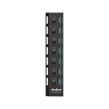 7 θύρες USB 3.0 HUB Rebel