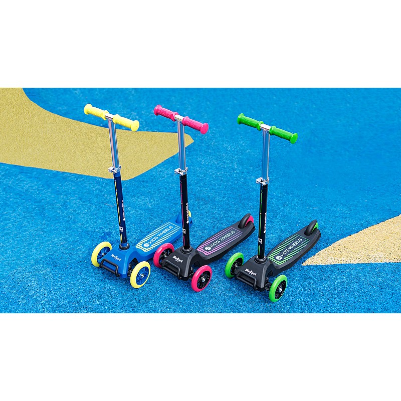 REBEL KIDS WHEELS ΚΙΤΡΙΝΟ τρίτροχο σκούτερ REBEL KIDS WHEELS ΚΙΤΡΙΝΟ τρίτροχο σκούτερ
