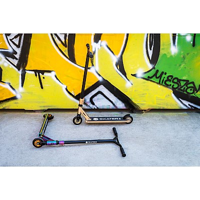 Stunt scooter REBEL SKATER PRO GOLD Stunt scooter REBEL SKATER PRO GOLD
