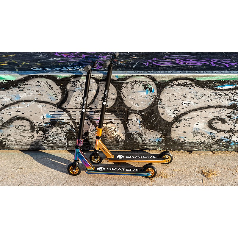 Stunt scooter REBEL SKATER PRO GOLD Stunt scooter REBEL SKATER PRO GOLD