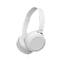 JVC HAS-31 WE Ενσύρματα ακουστικά πάνω από το αυτί με τηλεχειριστήριο και μικρόφωνο, λευκό