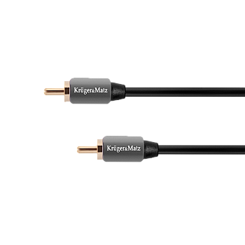 Kabel 1RCA-1RCA 1.0m Kruger&Matz