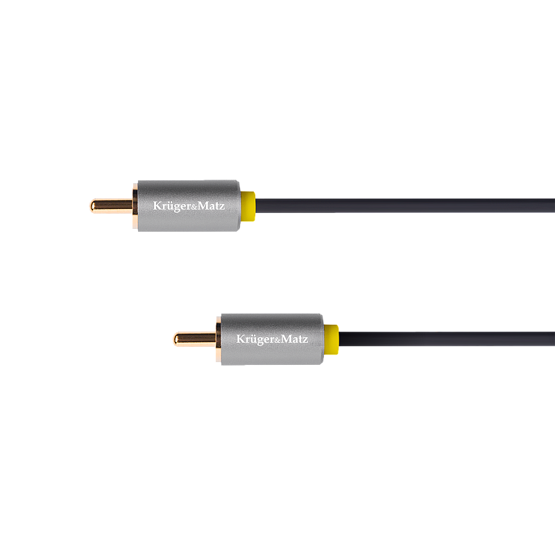 Kabel 1RCA-1RCA 1,8m Kruger&Matz Basic