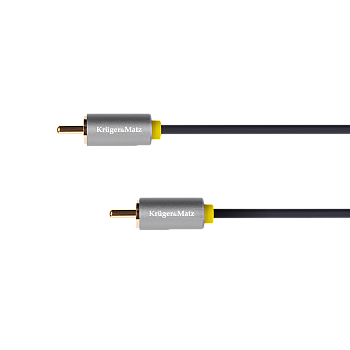 Kabel 1RCA-1RCA 1m Kruger&Matz Basic