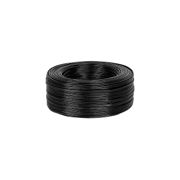 2 x καλώδιο RCA-3mm, μαύρο