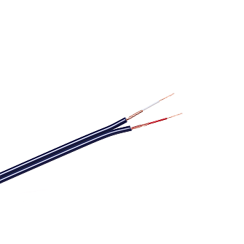 2 x RCA-3mm μπλε καλώδιο