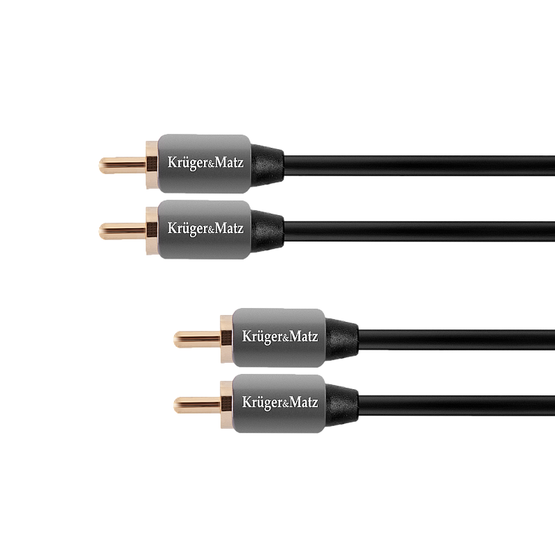 Kabel 2RCA-2RCA 3,0m Kruger&Matz