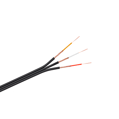 3 x καλώδιο RCA, ΜΑΥΡΟ