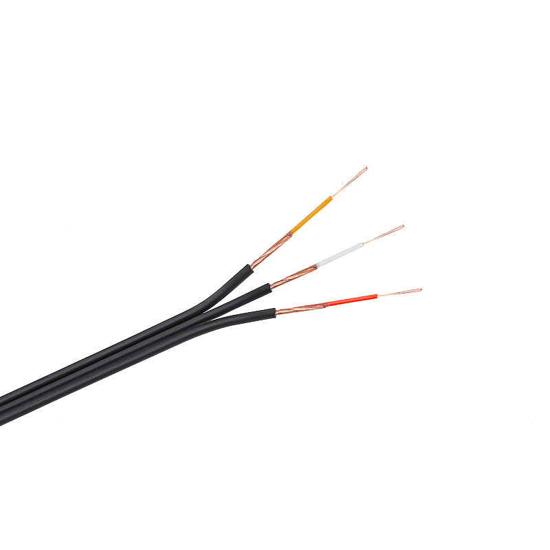 3 x καλώδιο RCA, ΜΑΥΡΟ