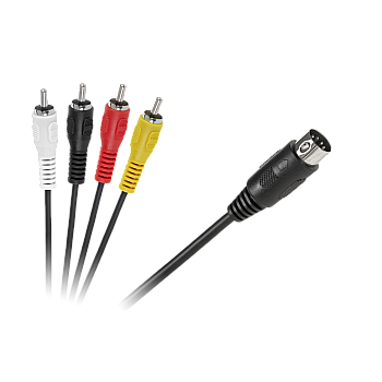 Καλώδιο DIN-4 x RCA 1,8m