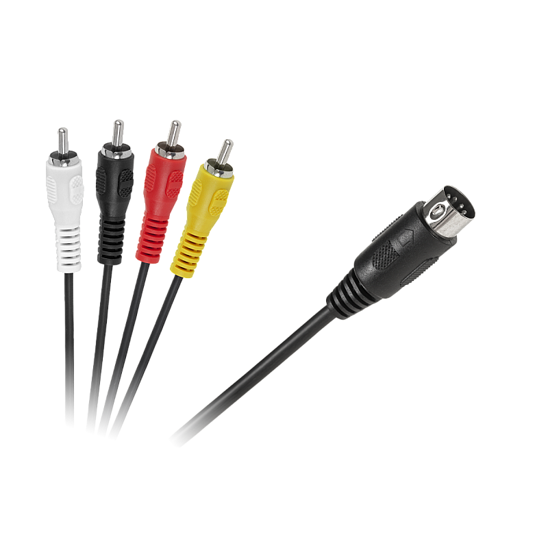 Καλώδιο DIN-4 x RCA 1,8m