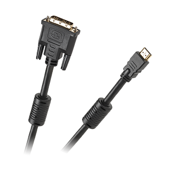 Kabel DVI-HDMI 5m GOLD v1.3b
