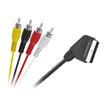Καλώδια EURO - 4 x RCA 1,5μ