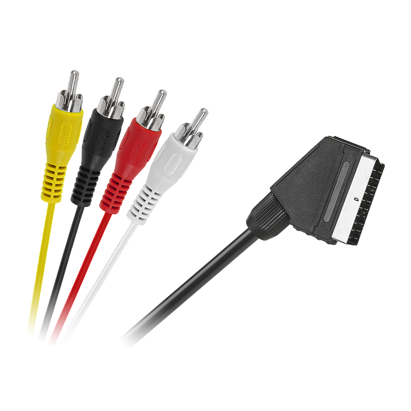 Καλώδια EURO - 4 x RCA 1,5μ Καλώδια EURO - 4 x RCA 1,5μ