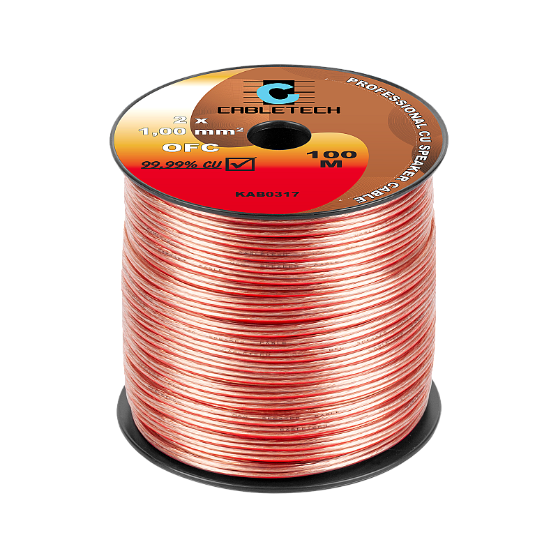 Καλώδιο ηχείων OFC 1,0 mm