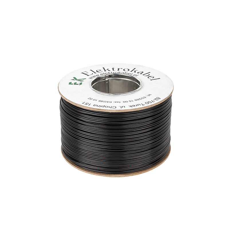 Καλώδιο ηχείων SMYp 2 x 0,5mm μαύρο 200m