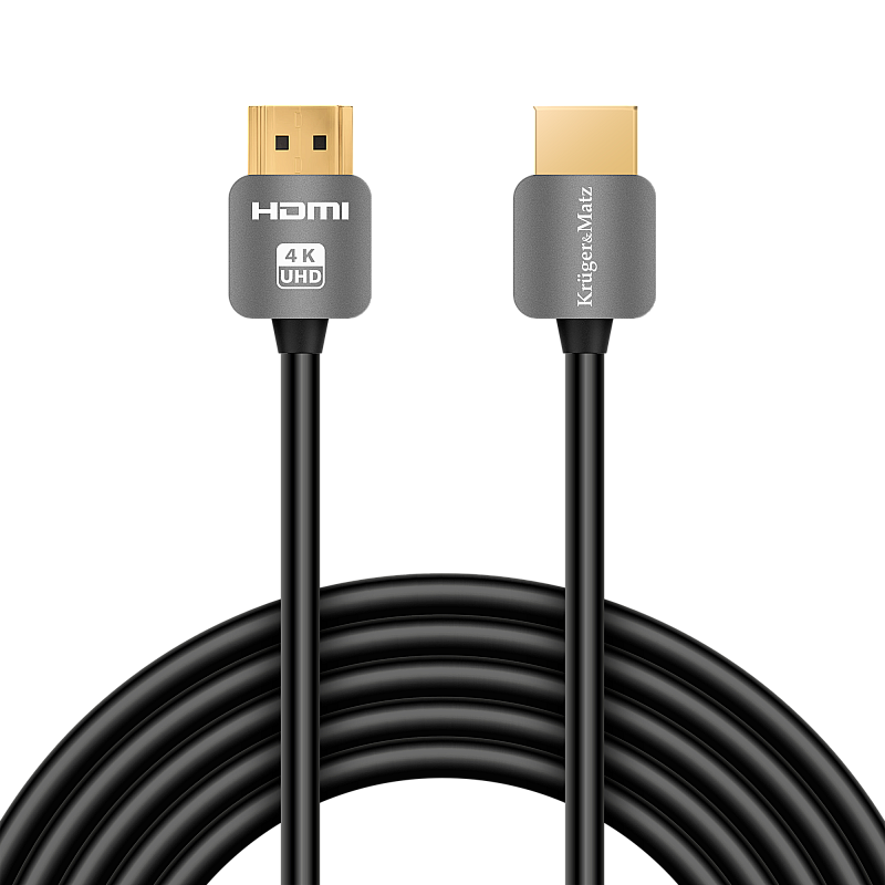 Καλώδιο HDMI - Πρόσθετο HDMI (AA) 1,8 m Kruger&Matz 4K