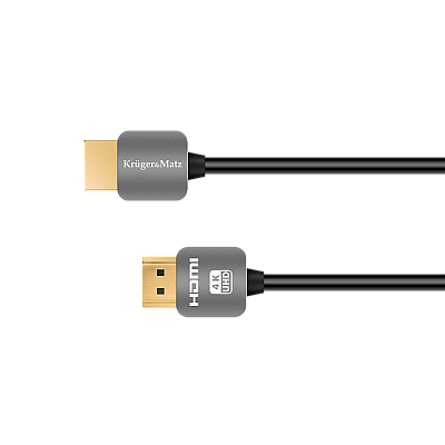 Καλώδιο HDMI - HDMI plug-in (AA) 3,0m Kruger&Matz 4K