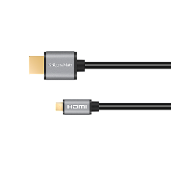 Kabel HDMI - micro HDMI 1,8m Kruger&Matz Basic