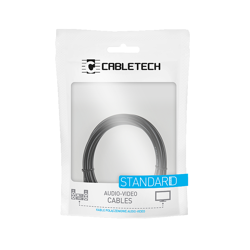 JACK 3.5 βύσμα καλώδιο 3m Cabletech Standard
