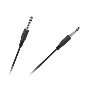 Kabel Jack 6,3 - Jack 6,3 MONO 1m