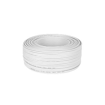 Ομοαξονικό καλώδιο 3c 2v λευκό