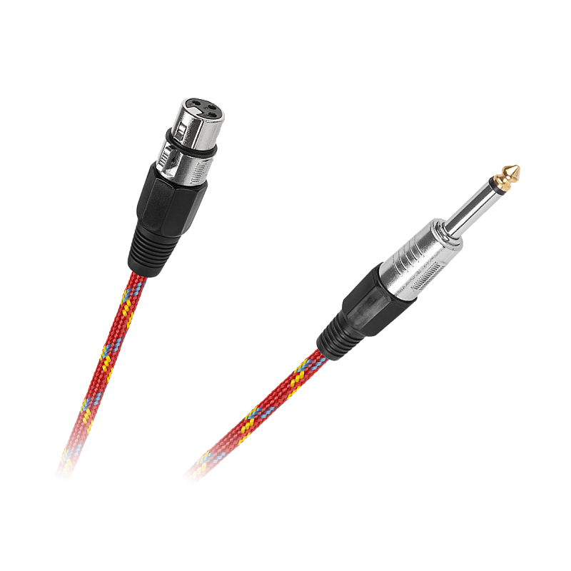 Καλώδιο μικροφώνου υποδοχή CANON-Βύσμα JACK 6,3mm 5m