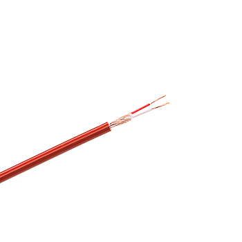 Κόκκινο καλώδιο στερεοφωνικού μικροφώνου 6mm