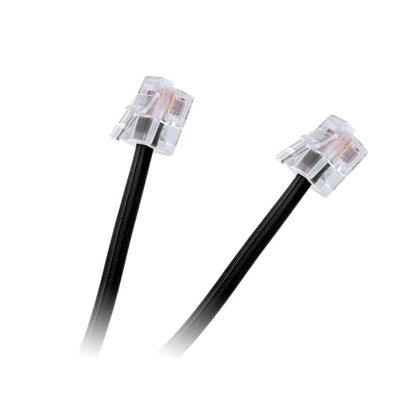 Καλώδιο συνδρομητή τηλεφώνου 20 m μαύρο