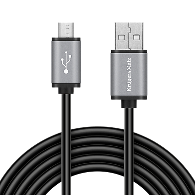 Kabel USB - micro USB 0.2m Kruger&Matz Basic
