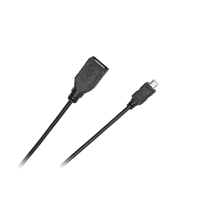 Καλώδιο USB - micro USB socket-plug 0,2m Standard