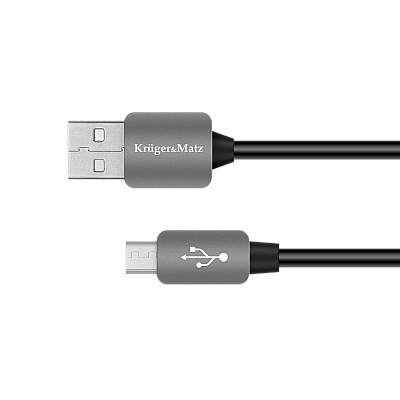 USB - καλώδιο βύσματος micro USB 1,8m Kruger&Matz