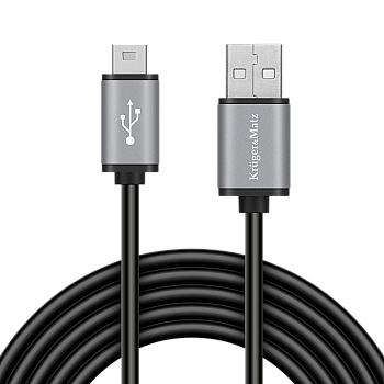 Kabel USB - mini USB 1m Kruger&Matz Basic