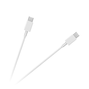 USB Type-C - Καλώδιο USB Type-C 100 cm Λευκό