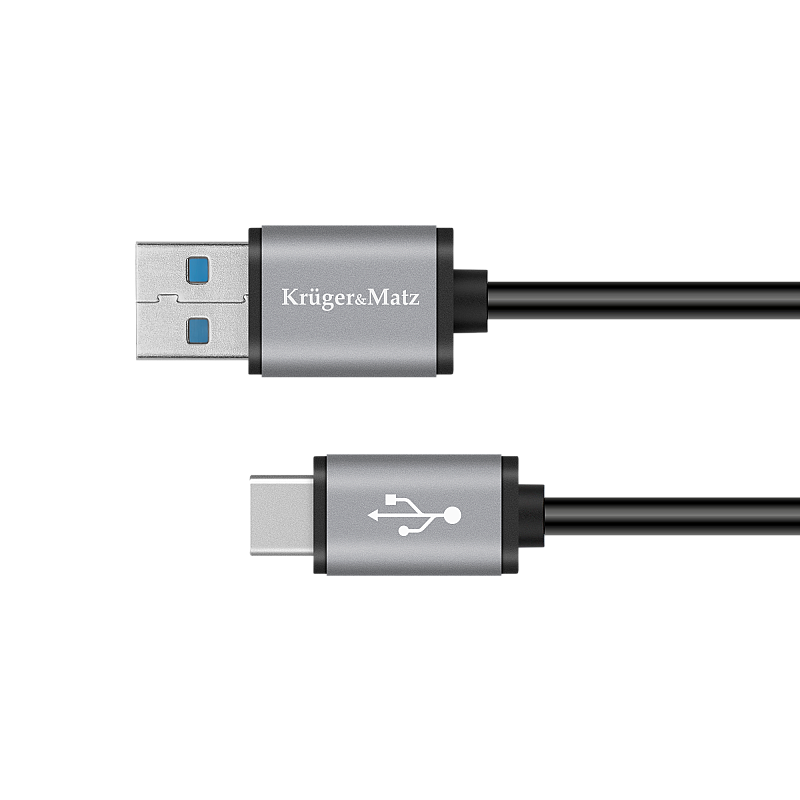 Καλώδιο USB 3.0V βύσμα - βύσμα τύπου C 5 Gbps 1m Kruger&Matz Basic