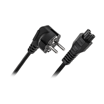 Καλώδιο τροφοδοσίας "τριφύλλι" για φορητό υπολογιστή, 5 m