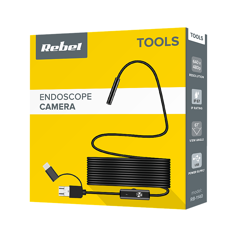 Κάμερα επιθεώρησης Rebel 480p