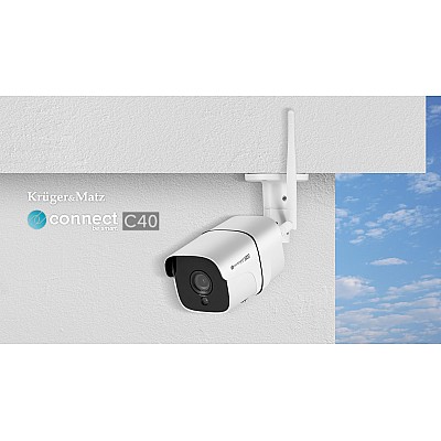 Κάμερα Wi-Fi εξωτερικού χώρου Kruger&Matz Connect C40 Tuya