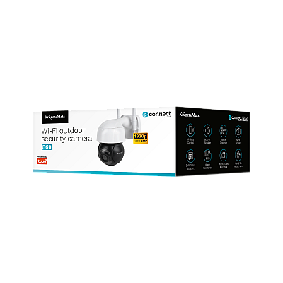 Κάμερα Wi-Fi εξωτερικού χώρου Kruger&Matz Connect C60 Tuya