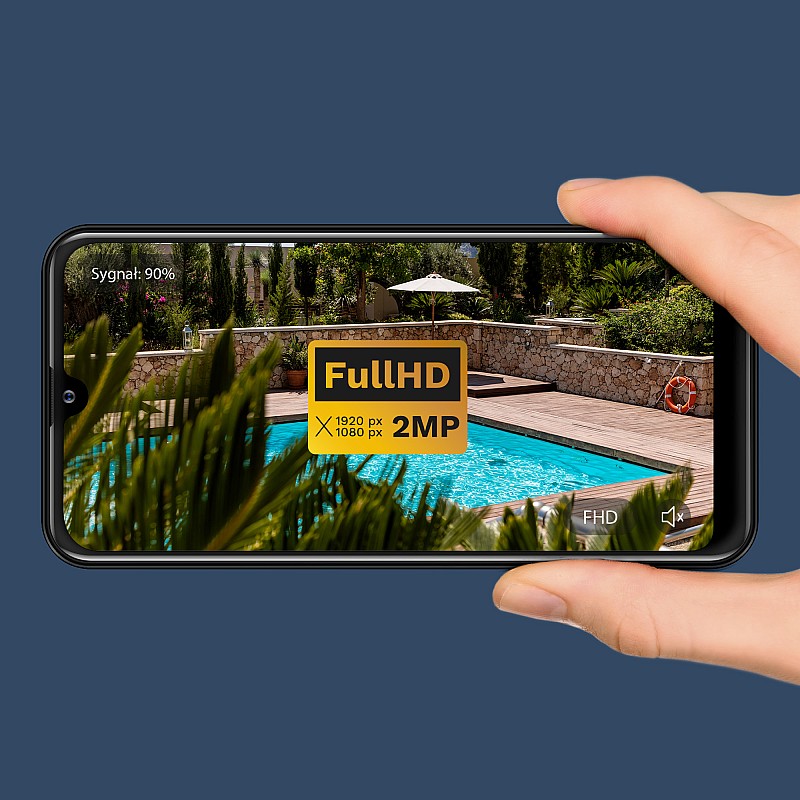 Kruger&Matz Connect C90 Solar κάμερα Wi-Fi εξωτερικού χώρου